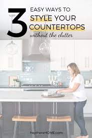Easy Kitchen Counter Decor Ideas Without The Clutter Counter Decor Kitchen Counter Decor Home Decor