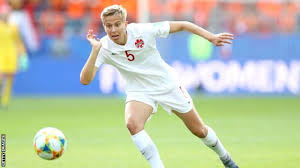 The canadian players wore orange wristbands during. Quinn Canada S Transgender Footballer On Being Visible And Playing At The Olympics Bbc Sport