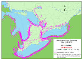 Lake Breeze Front Locator Charts Sills May 2014