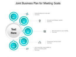 This template provides a business plan outline with sample questions, tables, and a working table of contents. Joint Business Plan Slide Team