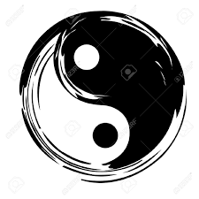 A yin yang heart tattoo represents love for ourselves and for others. 10610294 Yin Yang Symbol Stock Vector Tribal Tattoo Yin Jpg 1300 1300 Tatuajes Yin Yang Yin Yang Arte Yin Yang