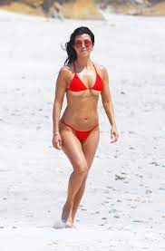 Kourtney Kardashian Takes Her Underboob to the Beach