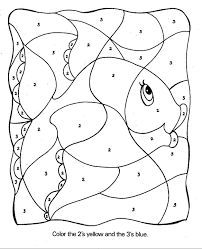 Color By Number Numbers Animal Coloring Pages For Kids With Preschool Coloring Pages Animal Coloring Pages Kindergarten Coloring Pages