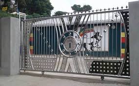 Gate wall design front wall design house gate design garage door design house front gate our cardiff sliding gate consists out of steel angle profiles installed in a 45° corner with a small image 21 of 24 from gallery of united place botanic gardens / carr. Pin On Fashion