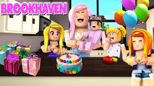 Si te gusta jugar bloxburg y adopt me te encatara este juego. Brookhaven Fiesta De Cumpleanos Para Bebe Bloxy Titi Juegos Youtube