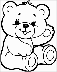 Free printable teddy bear coloring page sheets for kids. Teddy Bear Images To Print