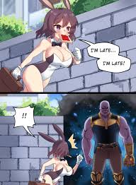 Merryweather Comic “Big Chungus-Chan Meets Thanos” Infuriates Twitter –  Sankaku Complex