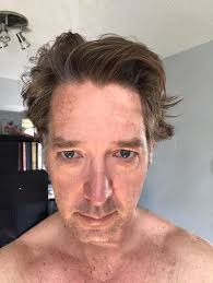 In case anyone wanted to see my bed head after five months without a  haircut.