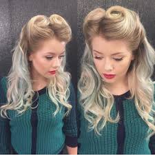 What S Old Is New Again V Is For Victory Rolls By Manderyo Hotonbeauty Com Vintage Hairstyle Blonde Ha Blonde Hair Color Retro Hairstyles Vintage Hairstyles