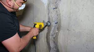 Basement waterproofing costs estimated to fix a wet. Fixing A Leaking Basement Wall Crack American Dry
