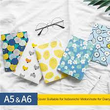 Notebook cover design notebook art notebook covers journal covers creative notebooks mini galaxy notebook, starry sky notebook, cute pocket notebook, small pocket notebook, coil. Fromthenon Japanese Fabric Notebook Cover For Ho Bo Planner A5a6 Cute Diary Refill Book Protective Shell School Stationery Notebooks Aliexpress