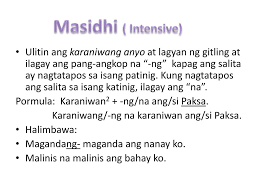 ppt antas ng kasidhian ng pang uri powerpoint presentation free download id 2365348