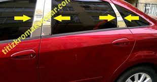 fiat linea krom kapi diregi aksesuari 6 parca paslanmaz celik oto aksesuar krom aksesuar araba aksesuarlari araba aksesuari araba araba aksesuarlari bagaj