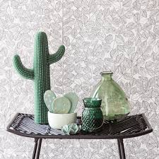 Cactus And Green Home Decor Maisons Du Monde Green Addict Deco Vert D Eau Tendance Deco Idees De Decor