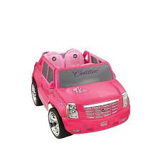 Power Wheels Barbie Cadillac Hybrid Escalade Ext 12 Volt Ride On Pink Buy Online At The Nile