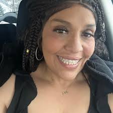 Angela Simmons and her son SJ twinning in denim.