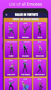 Todos los bailes de fortnite battle royale | actualizados en 2020. Fortnite Emotes 2018 For Android Apk Download