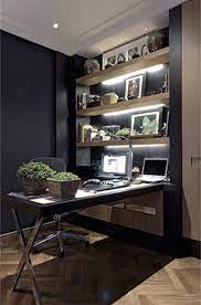 I think that it's really important to have the perfect office space so that you can be as productive as possible when you're. Home Office Ideas Ikea Desk Creative Office Desk Ideas Desk Ideas Diy Home Offic Modern Home Office Furniture Home Office Design Office Interior Design
