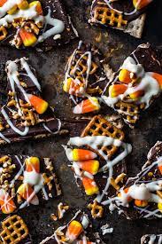 Candy Corn Bark Jelly Toast Recipe Candy Corn Bark Easy Halloween Food Bark Recipe