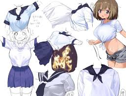 開栓注意 紐パン本販売中 on twitter character art anime sketch art reference poses