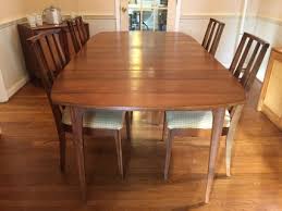 It makes so beautiful color combination. Mid Century Modern Broyhill Brasilia Dining Table Epoch
