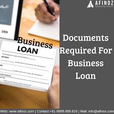 Documents Required For Business Loan In India Business Loans Loan Finance