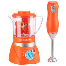 Just Like Home Blender Set Red Pretend Play Grocery Store Pretend Play Toys Toys For Girls