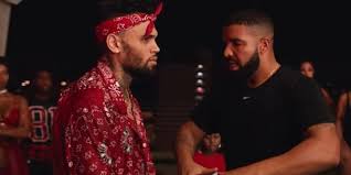 Drake Dance Battles Chris Brown No Guidance Music Video Hd Yardhype Com Drake Dance Music Videos Chris Brown