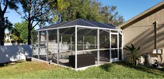 Maybe you would like to learn more about one of these? Pool Screens Pool Cages Or Lanai Screens In Sarasota Florida Gulf Gate Aluminum