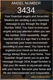 3434 Angel Number Angel Number Meanings Positive Self Affirmations Number Meanings