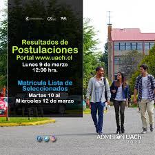 Si tienes alguna duda o consulta, no dudes en contactarnos! Resultados De Postulaciones Y Matriculas Alumnos Nuevos Uach 2020