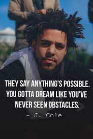 A little jealousy in a relationship is healthy. 29 Inspirational Quotes J Cole Brian Quote