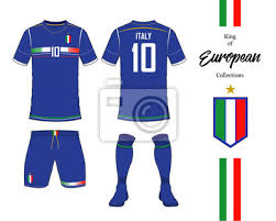 2.7 wie oft war italien fußball europameister? Italien Fussball Nationalmannschaft Uniform Fussball Trikot Oder Wandposter Poster Backview Socke Meisterschaft Myloview De