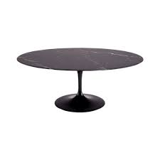 eero saarinen table ovale marbre marquina d 198cm knoll black marble coffee table tulip dining table marble tulip table