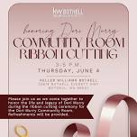Honoring Dori Murry: Community Room Ribbon Cutting