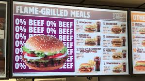 Burger Kings New Whopper Hold The Meat Save The Planet