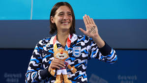 La nadadora argentina delfina pignatiello busca en estros jjoo de tokio 2021 su consolidación como deportista de élite. R6amwol 05aqfm