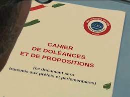 Qu est ce qu un cahier de dol?ances. Ardennes Les Cahiers De Doleances Restent A Disposition En Mairie Jusqu A Fin Janvier