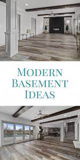 Pin By S On La Vida Es Bella In 2021 Modern Basement Basement Remodeling Basement Makeover