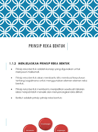 Garisan (line) • garisan merupakan satu laluan (path) antara dua titik. Prinsip Reka Bentuk