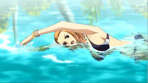 One Piece Film Strong World Nami Swimmig By Korkaranlik Piecings One Piece Film