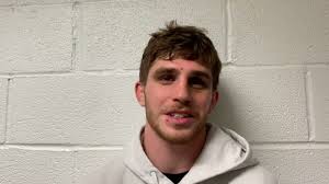 Oklahoma State 125-pounder Trevor Mastrogiovanni after Cowboys-Oregon State  — Jan. 8