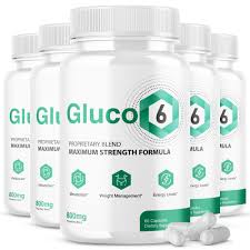 Buy (5 Pack) Gluco6 Supplement - Official Formula - Gluco 6 y Levels, Gluco  6 Pills Maximum Strength Formula 30 Day Supply, Gluco6 Blood Reviews with  Cinnamon Bark, Goji Berry Extract (300 s) Online at desertcartCyprus