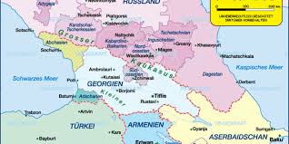 Dazu zählen der iran, der aserbaidschan, die türkei und georgien. Karte Von Kaukasus Politisch Region In Mehrere Lander Welt Atlas De