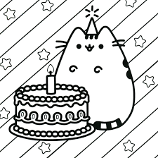 These beautiful creatures set the mind on fantasy and dreaming. Cute Cat Coloring Pages To Print Unicorn Printable Template Black Wolf Kitten Fish Golfrealestateonline Coloring Home