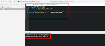 Building And Running Python Scripts With Xcode 8 By Sour Leangchhean Sour Leangchhean Medium