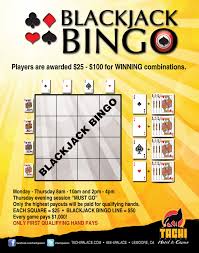 Blackjack Bingo Visit Your Friendly Table Games Dealer For More Info At Tachi Blackjack Casino Promotion Jackpot Winners