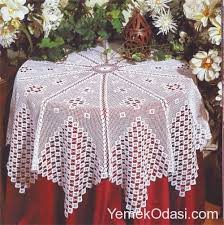 Bazı masa örtüleri dantel ile yapılırken bazıları ise kumaşla, keçe ile yapılmaktadır. Dantel Masa Ortuleri Yemek Odasi
