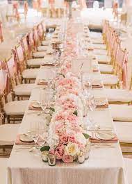 Get it as soon as tue, jul 20. Glamorous Wedding Ideas With Stunning Decor Modwedding Pink Wedding Centerpieces Long Table Wedding Rose Gold Wedding Table