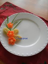 Food network's top five valentine's day recipes are elegant but traditional dishes that you can easily make with love. Carrot Apple Plate Food Decoration Food Carving Food Crafts